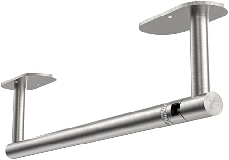 RUACQ Paper Towel Holder Under Cabinet, Stainless Steel by Ruacq