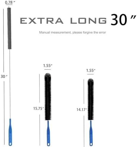 Flexible Cleaning Tool, Bendable Sewer Drain Brush, Long Pipe Cleaner - Image 2
