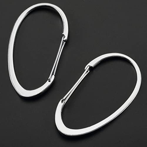 Silver Shower Curtain Rings, Rustproof Shower Curtain Hooks - Image 3