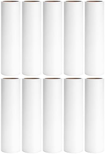 Floor Lint Roller Refills 9.45 inch Pet Hair Sticky Roller Refills by MINGRACE
