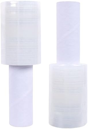 2Pcs Stretch Wrap Film Moving Wrapping Plastic Roll Shrink Wrap Roll by Unknown