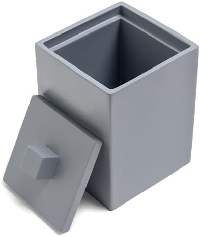 Cotton Swab Holder, Bathroom Resin Q Tips Holder - Image 3