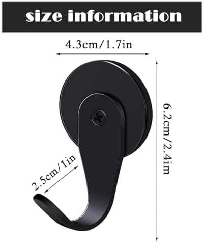 Magnetic Wreath Hanger, Heavy Duty Magnet Hook Holds up to 11lbs - Image 2