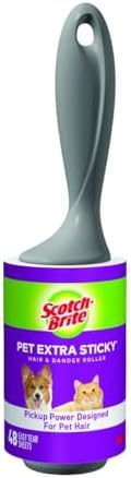 Scotch-Brite Pet Hair Pickup Extra Sticky Lint Roller, 50% Stickier, Fur & by Unknown