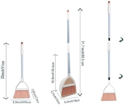 Mini Broom with Dustpan for Kids, Little Housekeeping Helper Set - Image 3