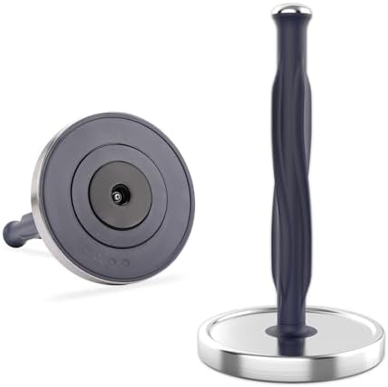 KITCHENDAO One-Handed Countertop Paper Towel Holder, Rotation Freestanding by KITCHENDAO