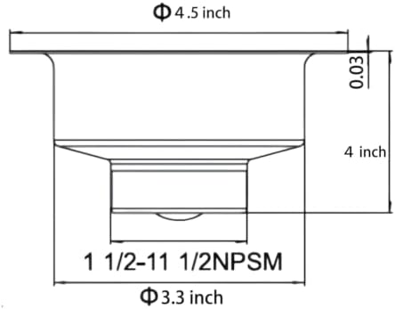 3.5" Kitchen Sink Deep Cup Drain Strainer - Image 4