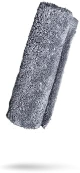 Adam's Borderless Grey Microfiber Towel by AdamsPolishes