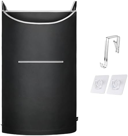 XL Hanging Laundry Hamper, Over the Door Laundry Hamper and Baskets, Wide by MakeLifeSimpleandEfficient