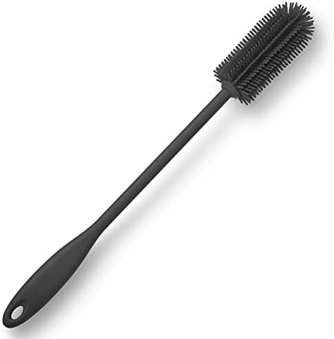 Silicone Bottle Brush, Long Handle Bottle Cleaner Brush - Image 2