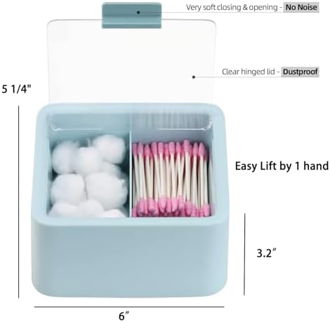Tecbeauty Large Qtips Holder - Image 3