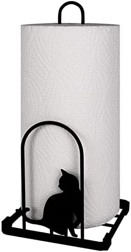 Paper Towel Holder, Kitchen Countertop Paper Towel Stand, Fits Standard Jumbo by Megier
