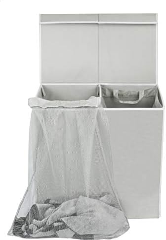 Simple Houseware Double Laundry Hamper - Image 4
