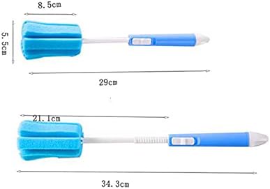 3 Pcs Bottles Dishwashing Foam Sponge Brush - Image 4