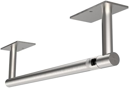 RUACQ Paper Towel Holder Under Cabinet, Stainless Steel by Ruacq