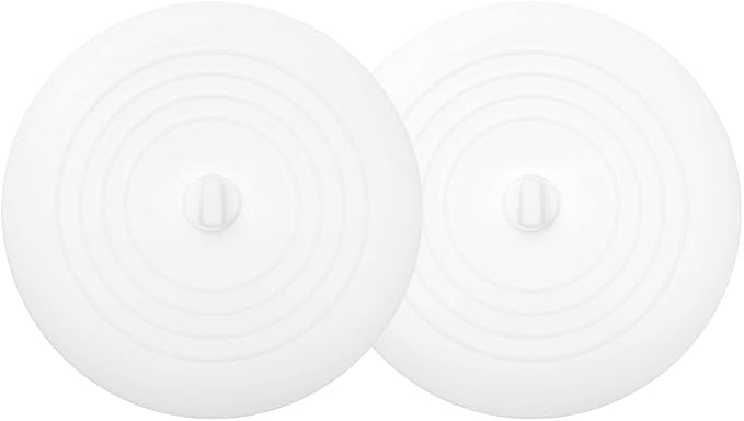 Tub Stopper 2PCS, Bathtub Drain Stopper, 6 inches Bathtub Tub Drain Cover by Unknown