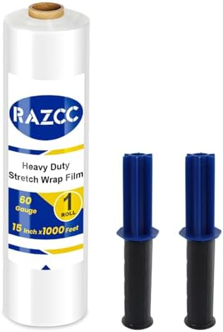 RAZCC Stretch Film, Industrial Strength Stretch Wrap by RAZCC