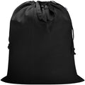 Canvas Laundry Bag 40"W x35"H, Extra Large Heavy Duty Storage Bag XXL Black by CALACH