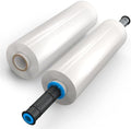 2 Rolls x 15" x 900 FT x Clear Heavy Duty Plastic Stretch Wrap Shrink Film by TopSellingProducts