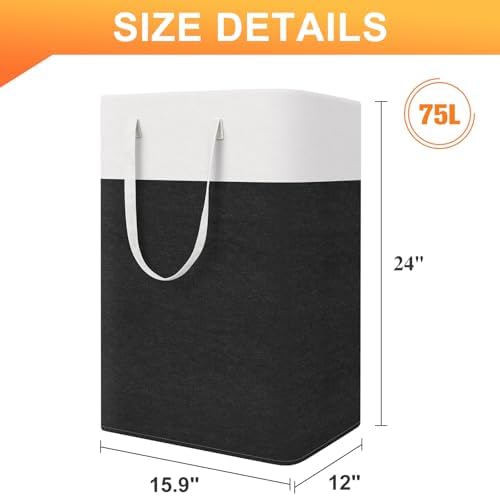 TasticTotes Laundry Basket 3-Pack, Laundry Hamper - Image 2