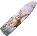 Bunny Tulip and Easter Eggs Ironing Board Cover and Pad by Hinthetall
