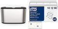 Tork Xpress Paper Towel Dispenser and Tork Extra Soft Multifold Hand Towels by Tork