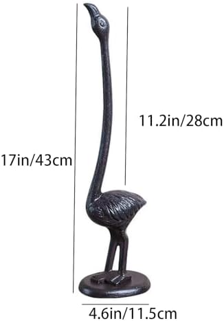 Flamingos Paper Towel Holder Cast Iron Paper Towel Holder Funny Toilet Paper - Image 5