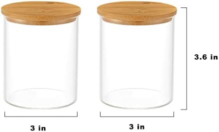 INIUNIK Glass Qtip Holder Dispenser - Image 6