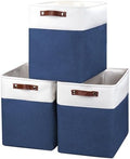 Bagnizer Large Fabric Storage Baskets | 50L Storage Bins, Decorative Linen by Bagnizer