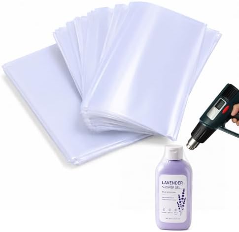 WIKDAY Heat Shrink Wrap Bags 100 PCS 10x14 Inches Cellophane Bags Wrapping by WIKDAY