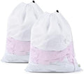 OTraki 2 Pack Mesh Laundry Bag 20x24 Inch Heavy Duty Laundry Fine Mesh Bags by OTraki
