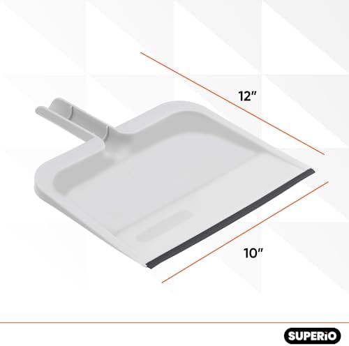 Superio Clip-On Dustpan with Rubber Lip - Image 2