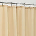 ALYVIA SPRING Stall Waterproof Fabric Shower Curtain or Liner Khaki by ALYVIASPRING