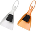 uxcell 2 Pcs Mini Dustpan and Brush Set, Small Broom and Dustpan Set by uxcell