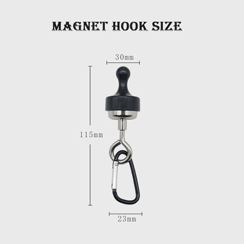 Magnetic Hooks, Heavy Duty Strong Neodymium Magnets - Image 7