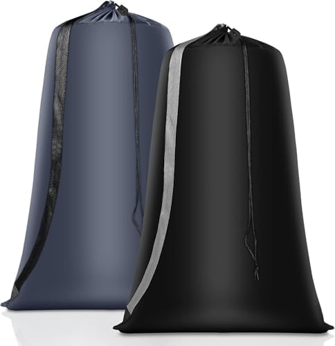 Coomee Heavy Duty Laundry Bag, 2 Pack XXL Nylon Laundry Bags by Coomeelaundrybag