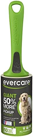 Evercare Lint Roller Pet Hair Remover Giant 60 Layers Per Roll by Evercare