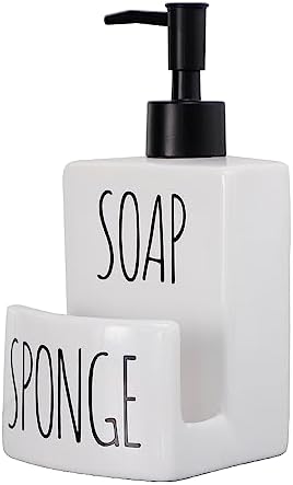 Ceramic Dish soap Dispenser by Unknown