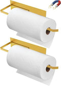 Paper Towel Holder Gold, Magnetic Paper Towel Holder by SeropyDirect