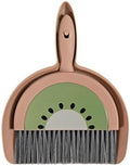 Mini Dustpan and Broom Set Compact Watermelon Lemon Small Hand Dustpan and by simplmasygenix