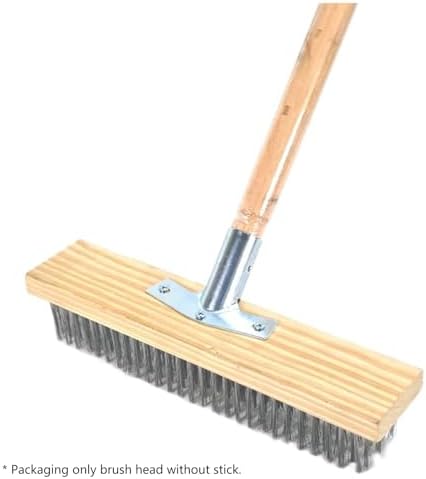 Stainless Steel Wire Floor Brush Head Multipurpose Steel Metallic Wire Deck - Image 6