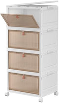 CTSNSLH 4 Tier Plastic Storage Bins by CTSNSLH
