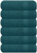 GLAMBURG Ultra Soft 6-Piece Hand Towel Set 16x28-100% Ringspun Cotton by GLAMBURG