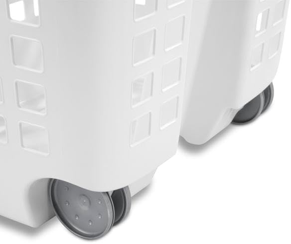 Sterilite 1.75 Bushel Ultra™ Wheeled Plastic Laundry Basket, 4 Pack - Image 6