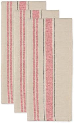 DII French Stripe Dishtowels, Kitchen Collection, 20 x 30 - Image 2