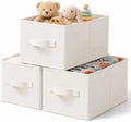 3-Pack Closet Storage Bins, Foldable Fabric Storage Baskets by LaySpace-YourRoomOrganizer