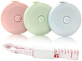Mini Retractable Tape Measure + Soft Fabric Sewing Ruler, Pocket Size, Dual by SmaringRobot
