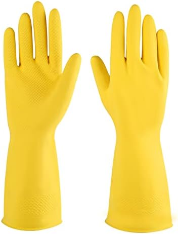 Rubber cleaning gloves 3 or 6 Pairs by IUCGE