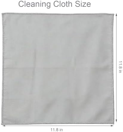 Microfiber Glass Cleaning and Polishing Cloth, Lint Free, 15.7 x 15.7 Inch - Image 5