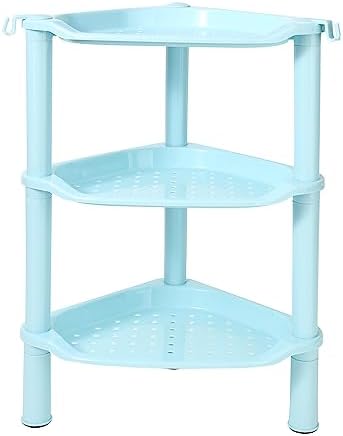 3 Tier Shower Caddy Organizer Shelf Corner, 13.5 x 10 x 26 Inches, Plastic - Image 4
